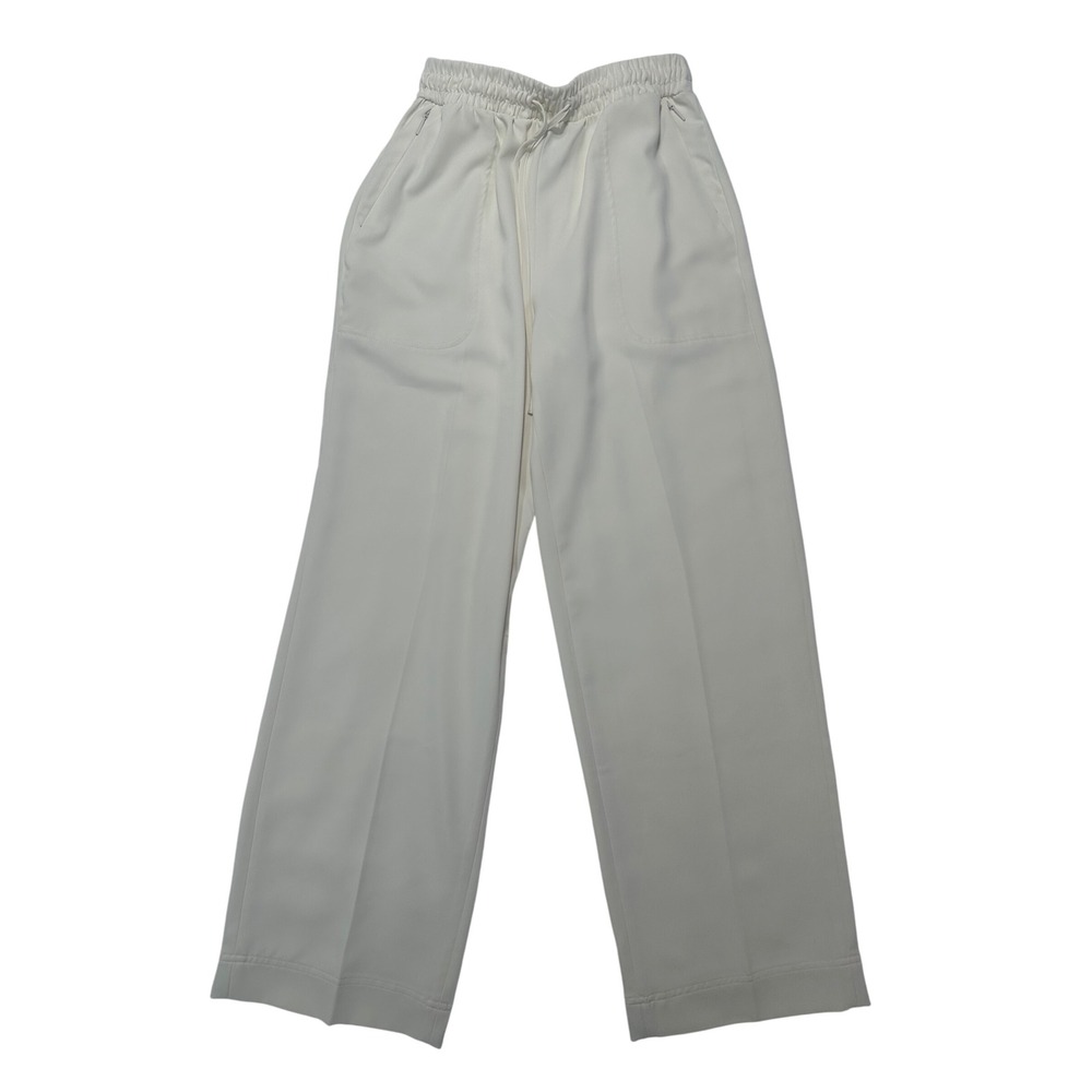 SPANX Carry On Women's Cream Linen Wide Leg Pants size XS‎ Petite